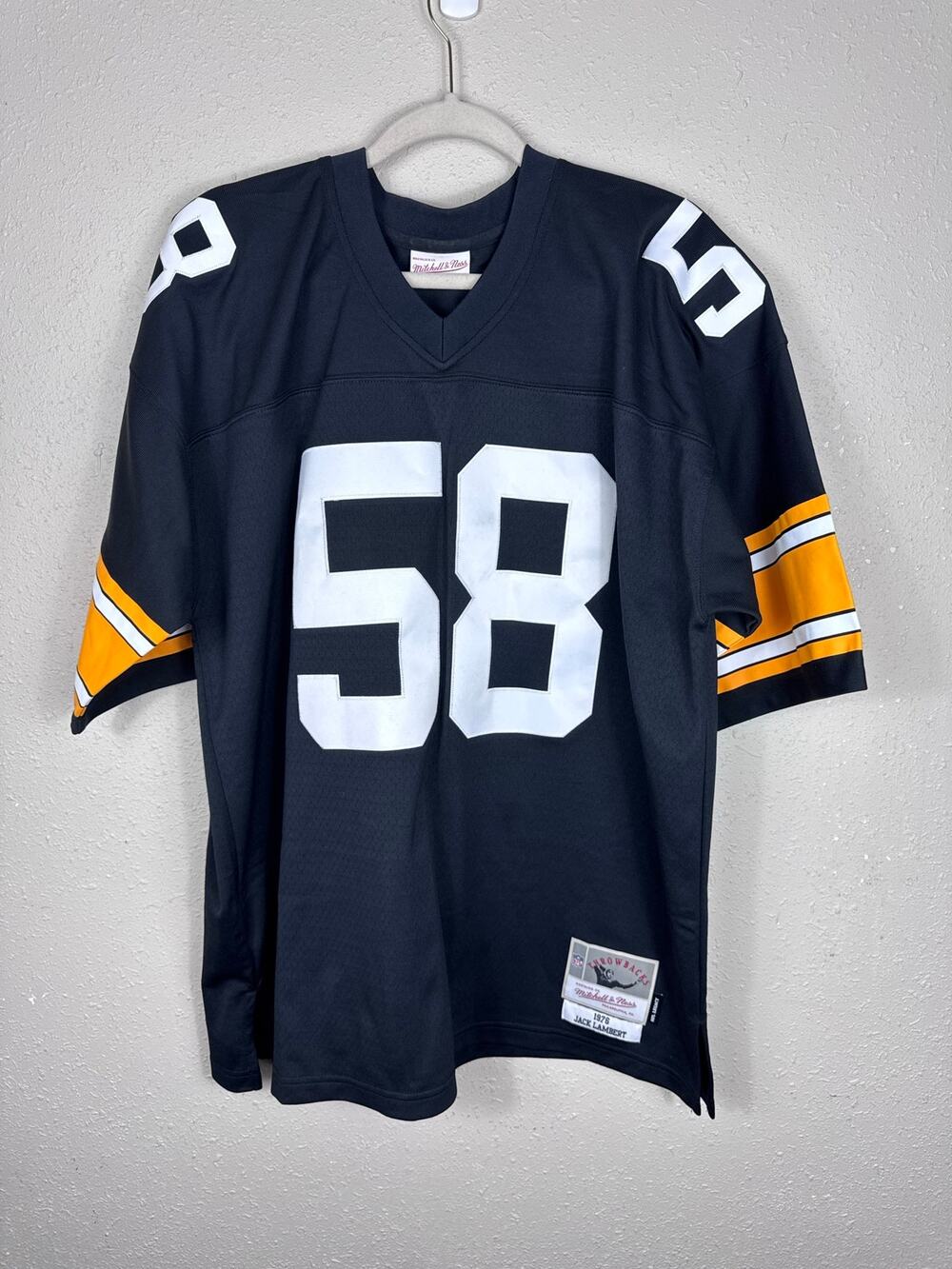 Mitchell & Ness Jack Lambert 1976 Legacy Jersey Fully Stitched Size XL